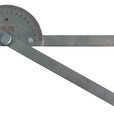 GONIOMETR ZE STALI NIERDZEWNEJ MSD 20CM - 180°