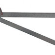 GONIOMETR ZE STALI NIERDZEWNEJ MSD 35CM - 180°