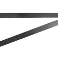 GONIOMETR ZE STALI NIERDZEWNEJ MSD 35CM - 360°